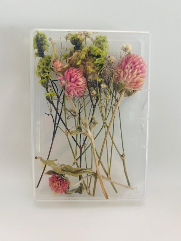 Cajita de flores preservadas