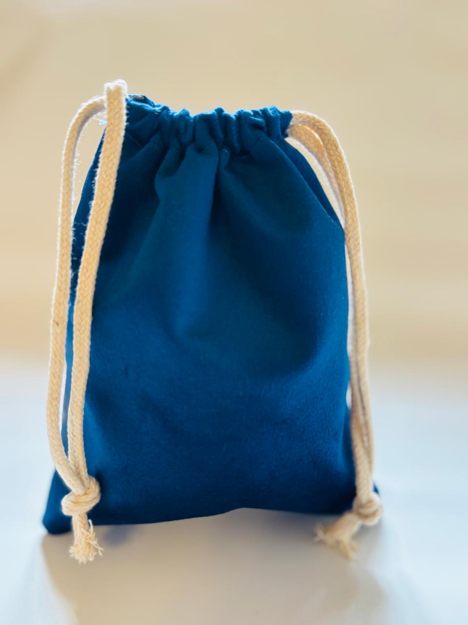 Saquito Mercadito MJ Azul ( 10 unidades) - Imagen 2
