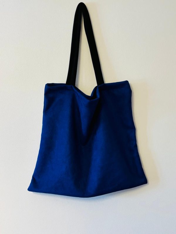 Bolsa Gamuza Azul