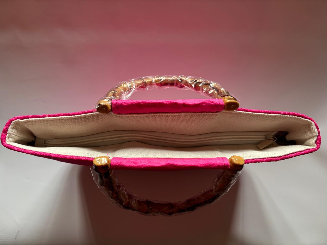 Bolso de Mano Rosa - Imagen 4