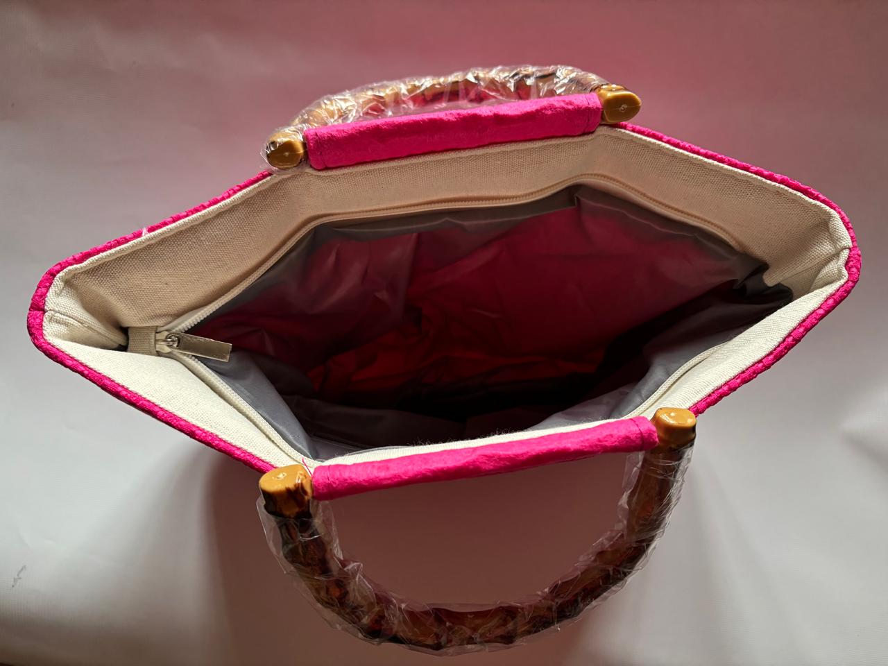 Bolso de Mano Rosa - Imagen 3